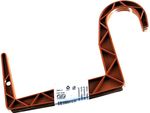 Držák Univerzál na trubku 15 cm - terakota