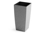 Dekorativní květináč Eliot stone 25 x 46 cm kamenná šedá