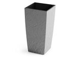 Dekorativní květináč Eliot stone 30 x 58 cm kamenná šedá