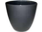 Dekorativní květináč Ella 13 cm - matná antracit