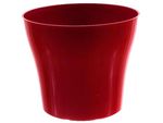 Dekorativní květináč Tulipán 24 cm - bordó