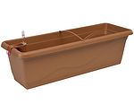 Samozavlažovací truhlík Extra Line 50 cm - terakota