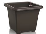 Květináč samozavlažovací Quattro Aqua Pro 50x50 cm - hnědá